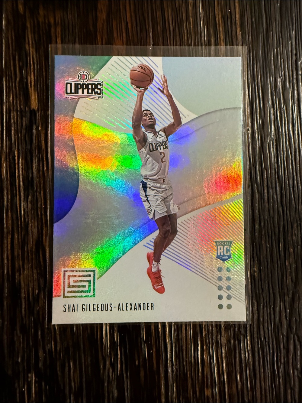 Shai Gilgeous Alexander Rookie card